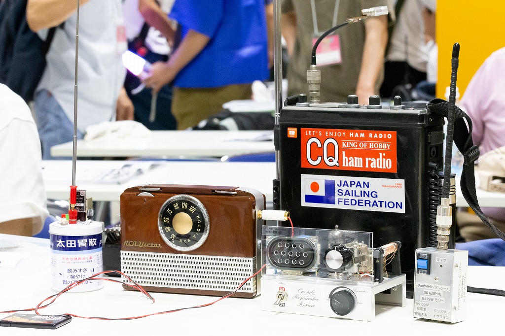 Hf Am通信へのお誘い Hf Am同好会 自作真空管送信機と五球スーパーで50年前にタイムスリップ Jr1kqu Ja2oze Mobile Hf Am通信へのお誘い